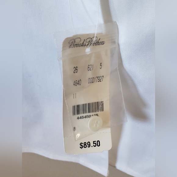 Brooks Brother's Women's White Sleeveless Ruffled Blouse Tank Size 8 - Picture 4 of 6